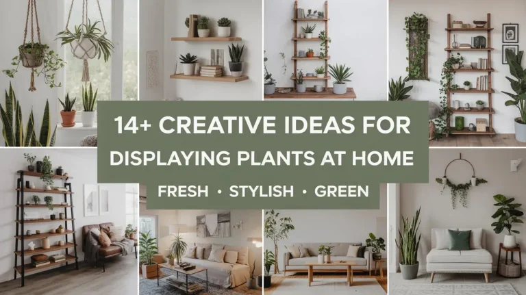 14+ Creative Ideas for Displaying Plants at Home