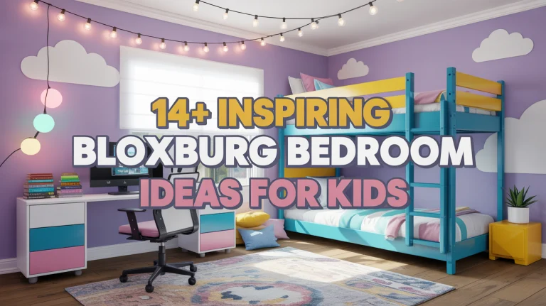 14+ Inspiring Bloxburg Bedroom Ideas for Kids