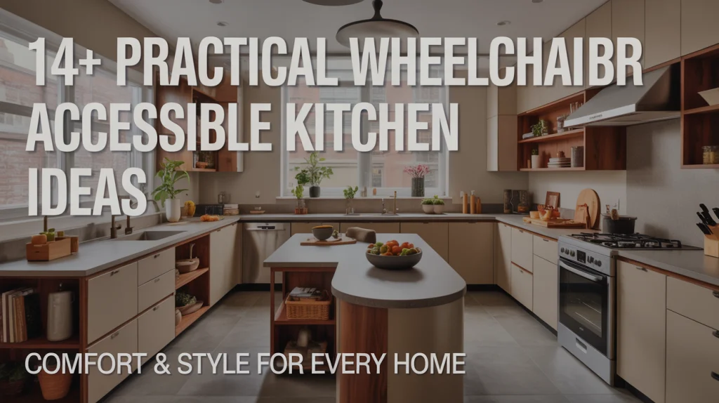 14+ Practical Wheelchair Accessible Kitchen Ideas for Comfort and Style