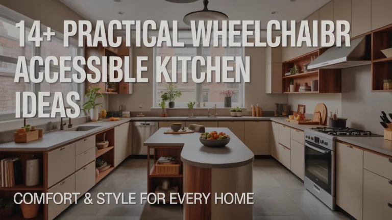 14+ Practical Wheelchair Accessible Kitchen Ideas for Comfort and Style