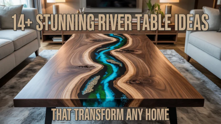 14+ Stunning River Table Ideas That Transform Any Home
