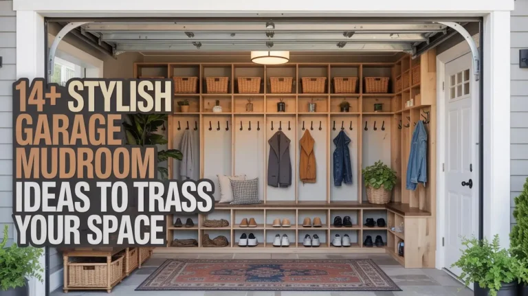 14+ Stylish Garage Mudroom Ideas to Transform Your Space