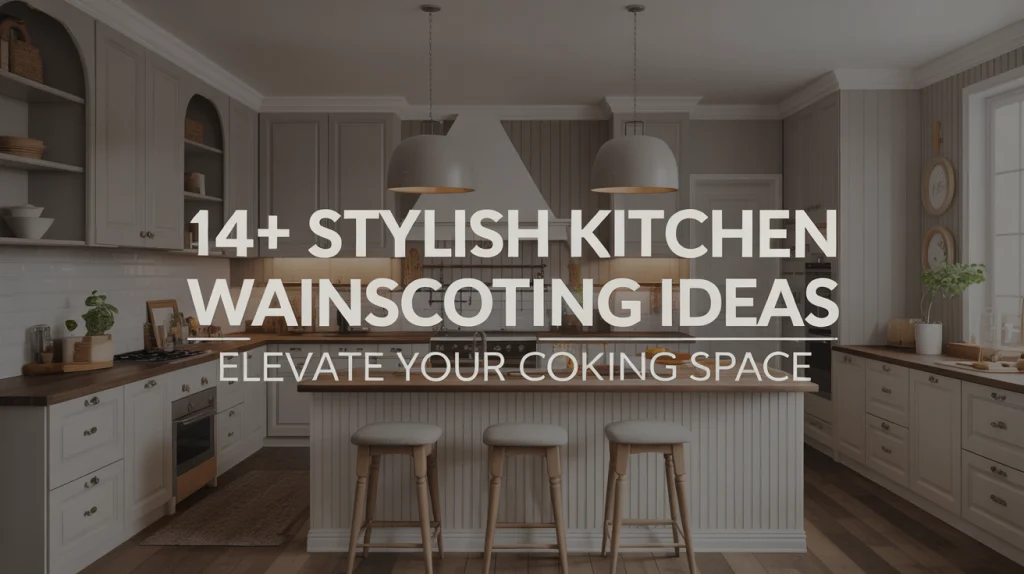 14+ Stylish Kitchen Wainscoting Ideas to Elevate Your Cooking Space