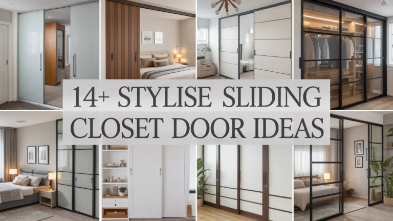 14+ Stylish Sliding Closet Door Ideas