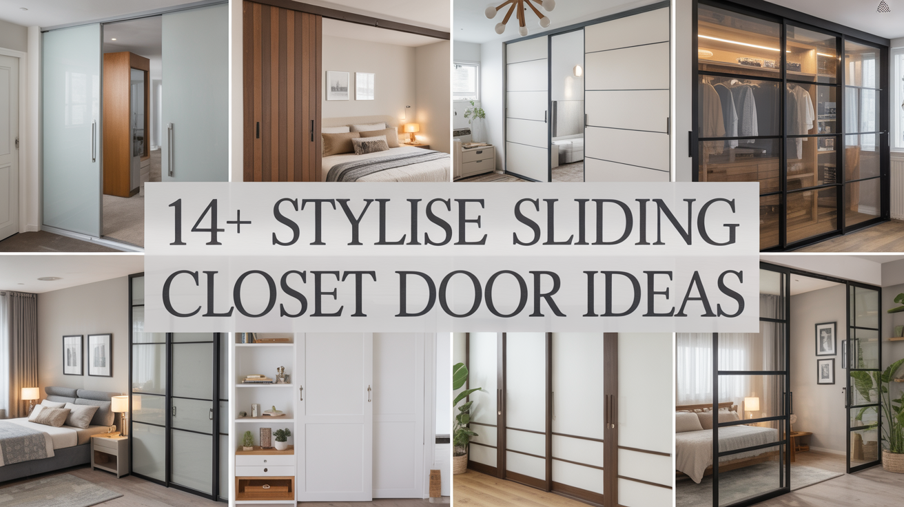 14+ Stylish Sliding Closet Door Ideas
