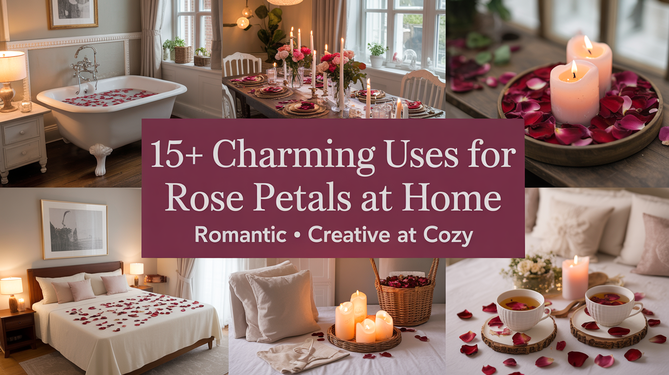15+ Charming Uses for Rose Petals at Home