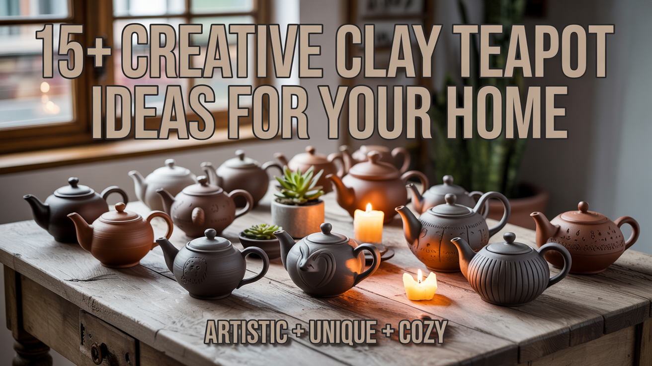 15+ Creative Clay Teapot Ideas for Your Home