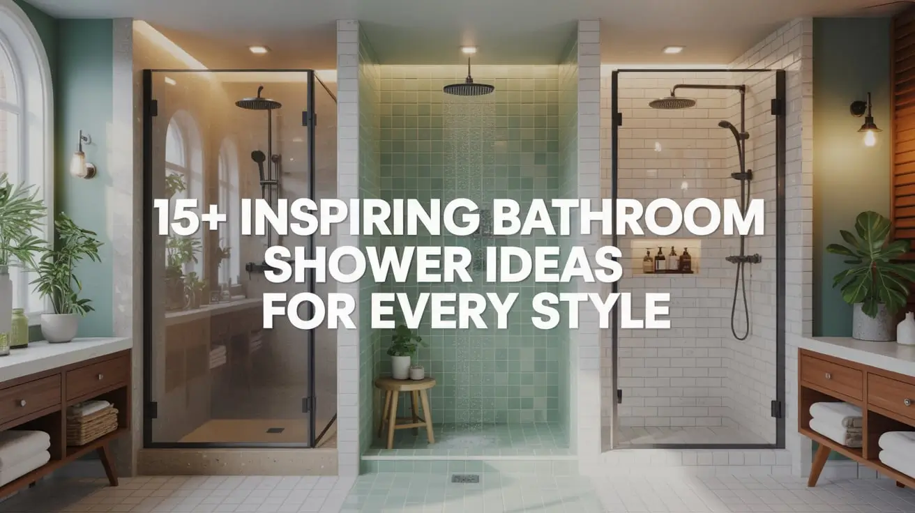 15+ Inspiring Bathroom Shower Ideas for Every Style