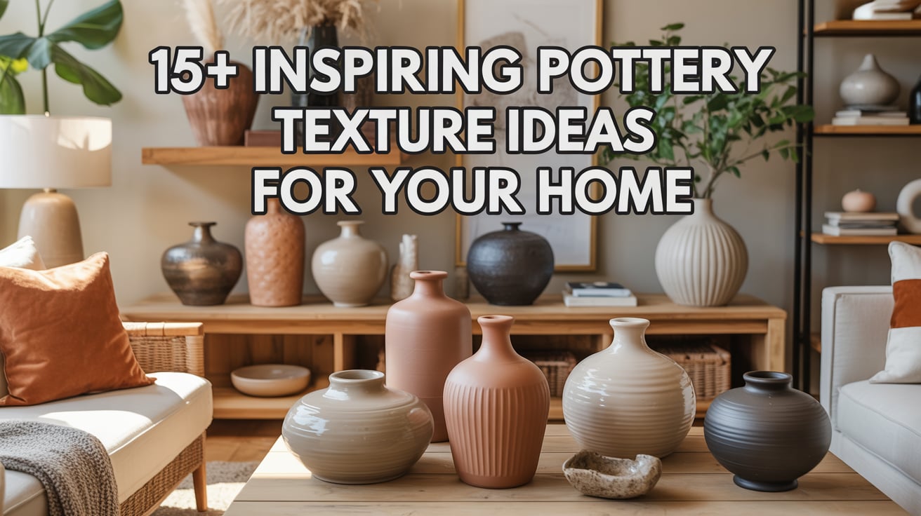 15 Inspiring Pottery Texture Ideas for Your Home