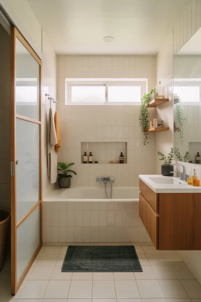 Use Sliding or Pocket Doors Instead of Swing Doors
