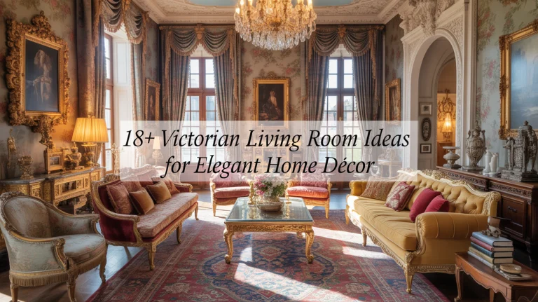 18+ Victorian Living Room Ideas for Elegant Home Décor