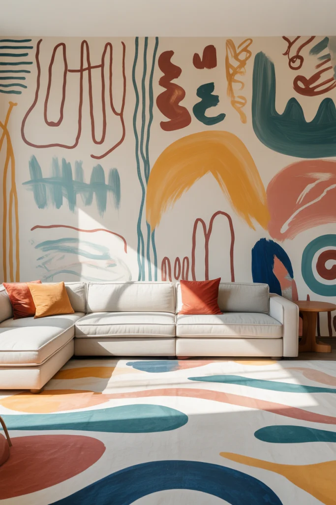 4 Graphic Murals with Personal Flair