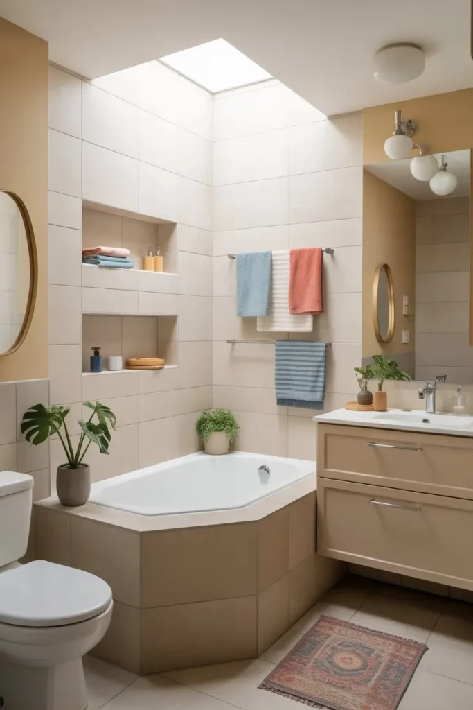 Build a Tub Into a Corner Alcove