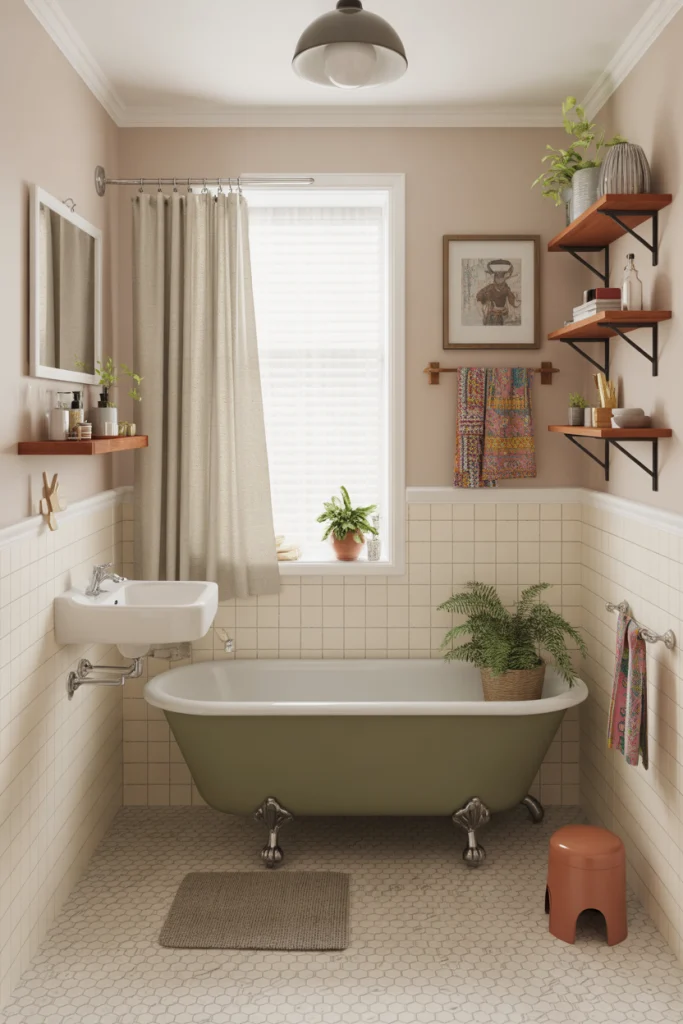 Opt for a Clawfoot Tub on Raised Legs