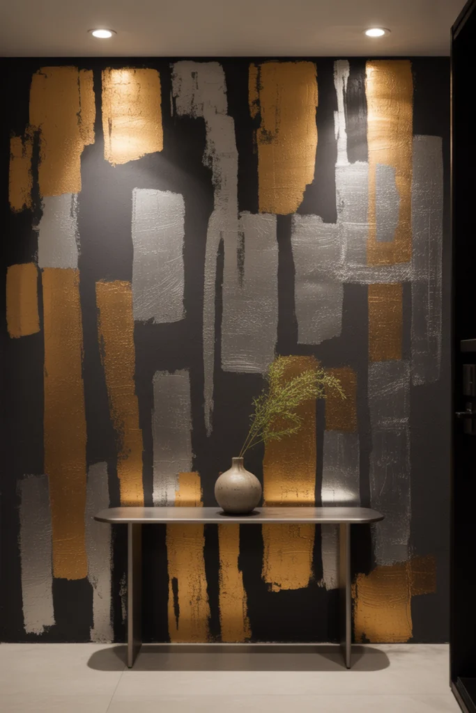 9 Metallic Paint Accents for Flashy Style