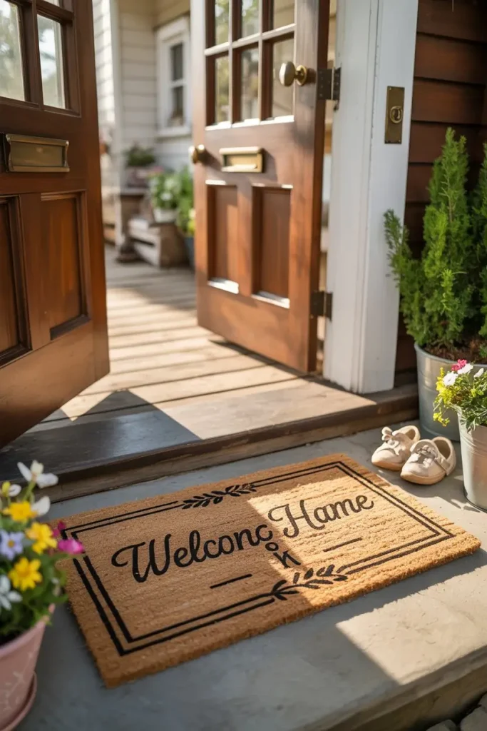 A Personalized Welcome Mat