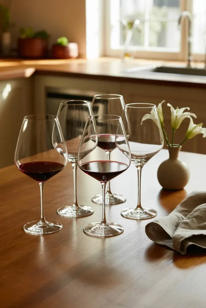 A Quality Set of Wine Glasses