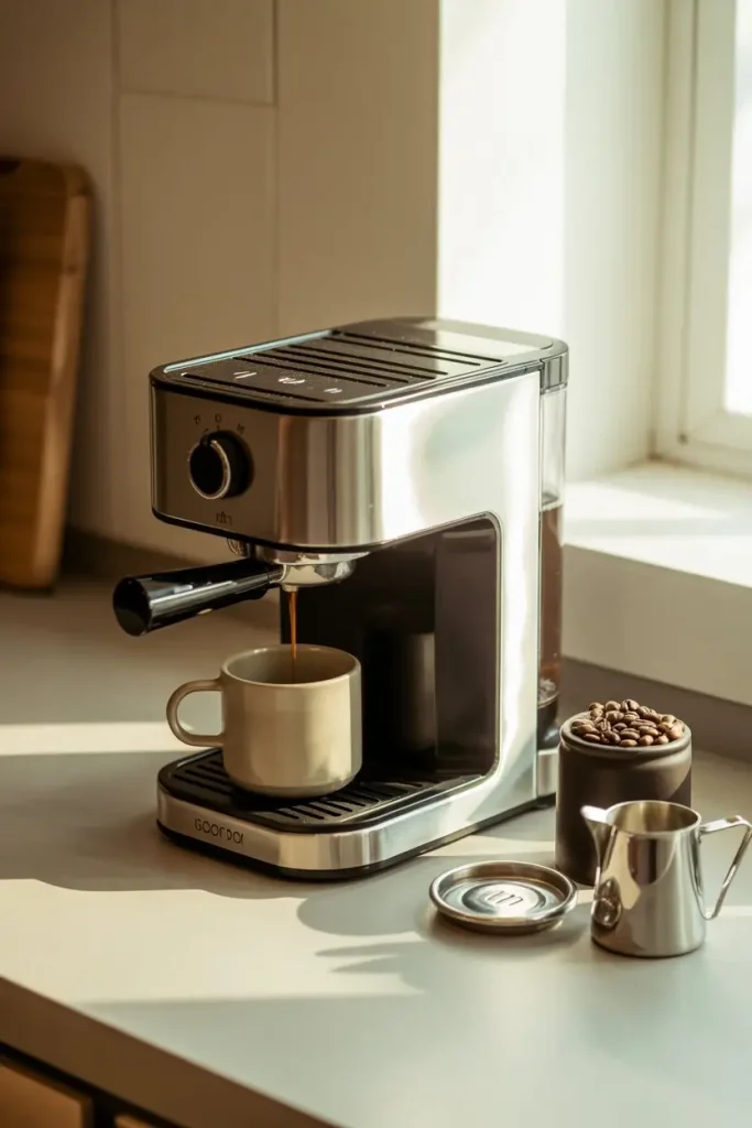 A Stylish Coffee Maker