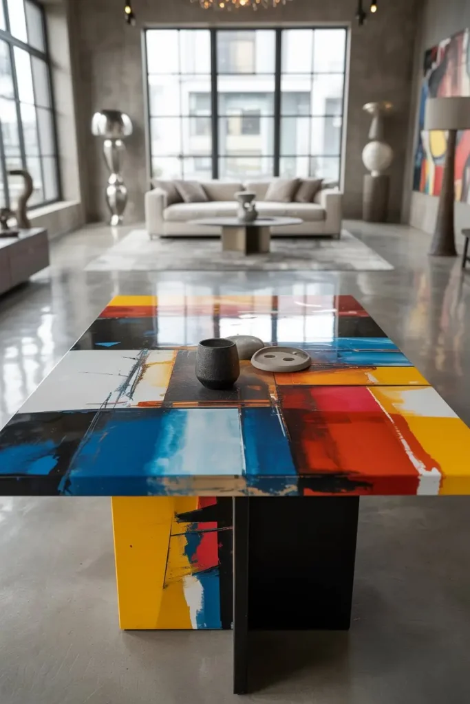 Abstract Art Decoupage for Modern Homes