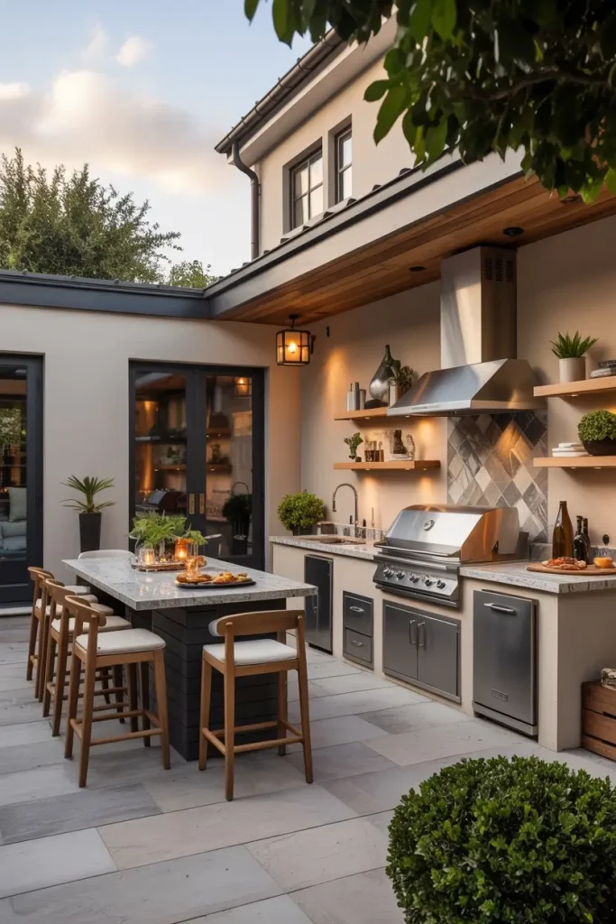 Add Luxury with Outdoor Kitchens