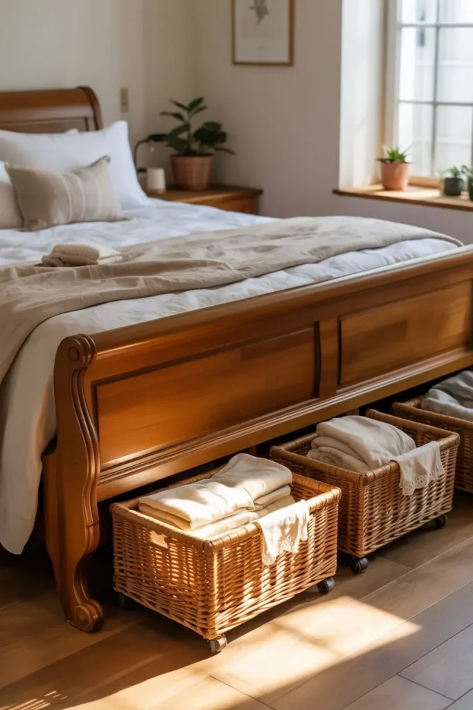 Add Under-Bed Storage Solutions