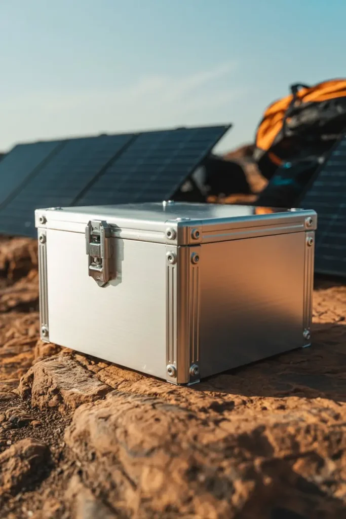 Aluminum Battery Box for a Modern Look