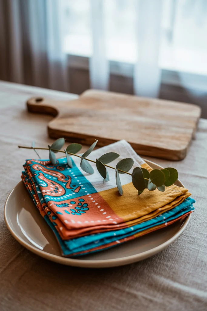 Bandana Napkins for Dining Elegance