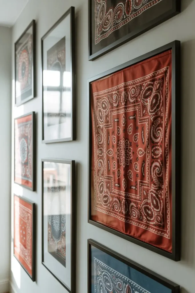 Bandana Wall Art for Instant Character