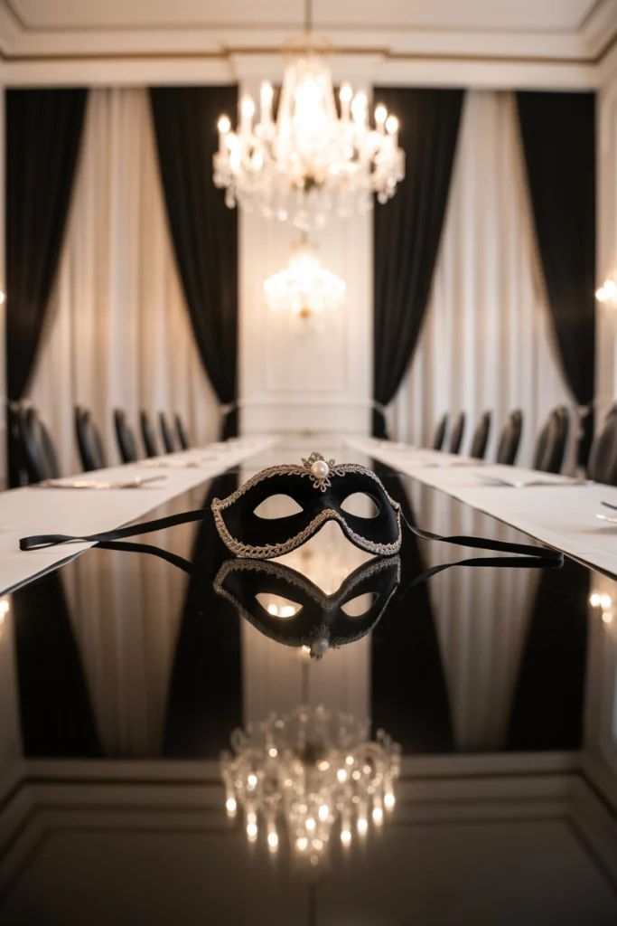Black and White Masquerade Ball
