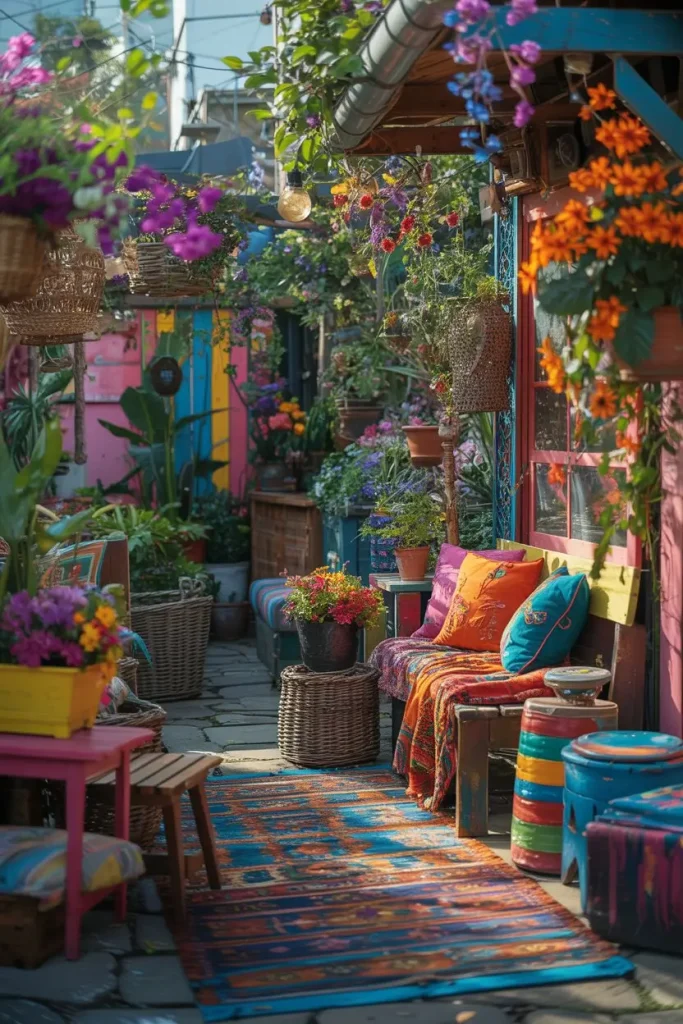 Bold Colors and Layered Textures