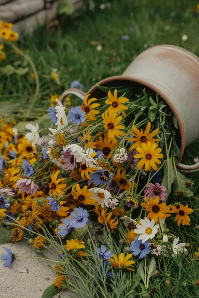 Bold Mix of Wildflowers