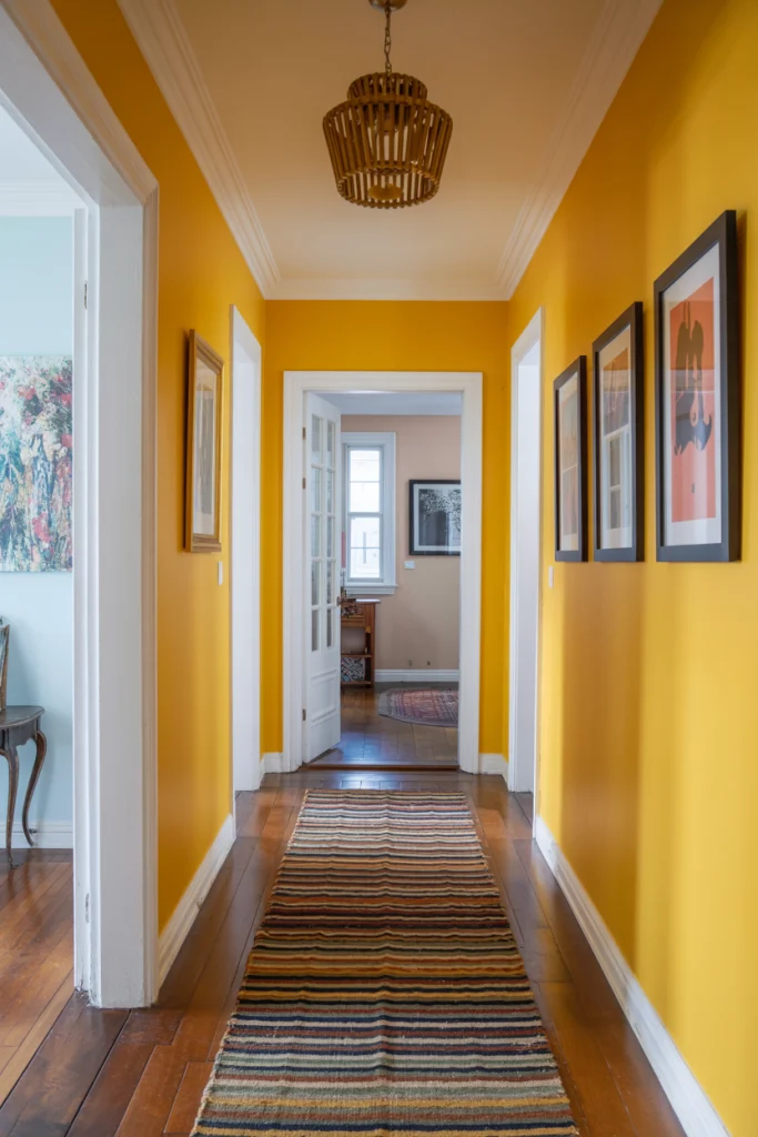 Bright Hallways that Welcome Guests