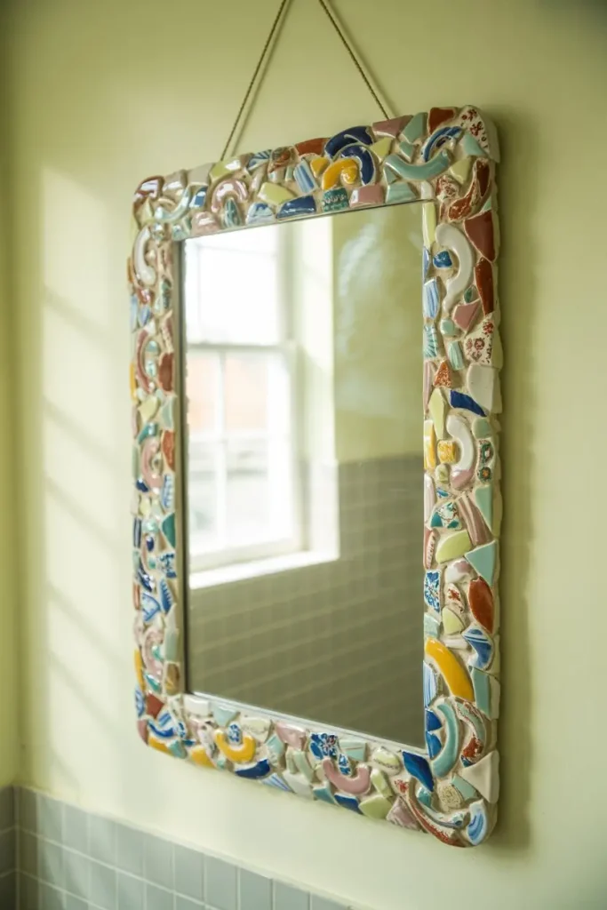 Broken China Mosaic Mirrors