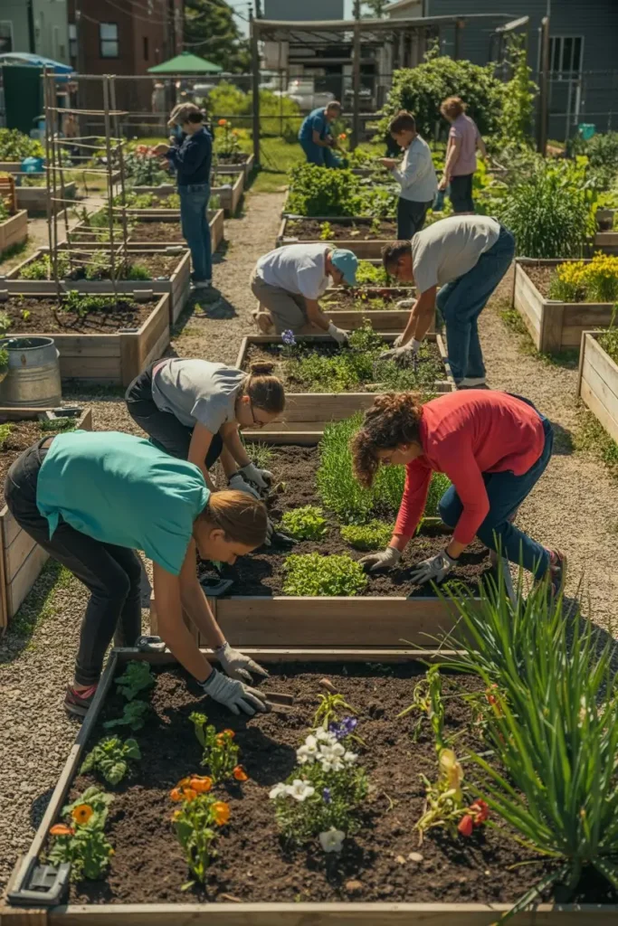 Building Community Through Shared Green Spaces