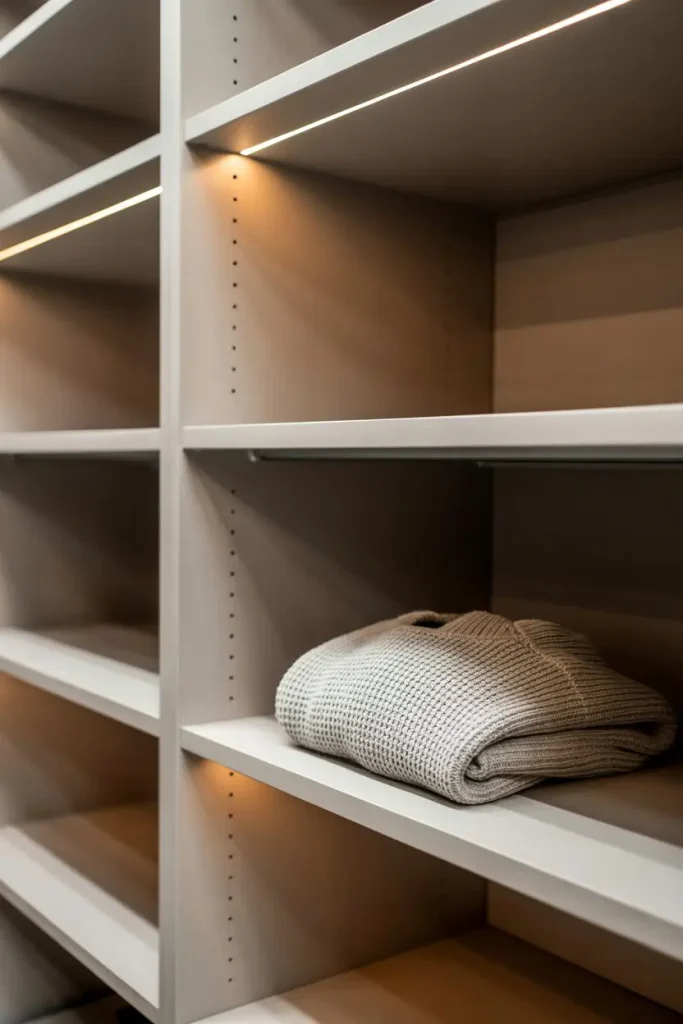 Built-In Shelves Maximize Space