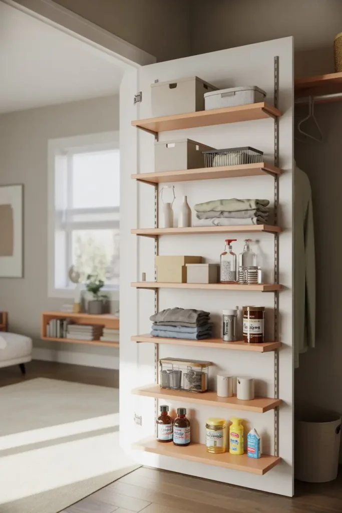 Built-In Shelves for Extra Storage