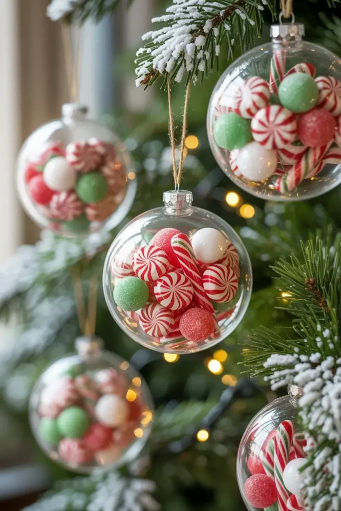 Candy and Sweet-Themed Ornaments