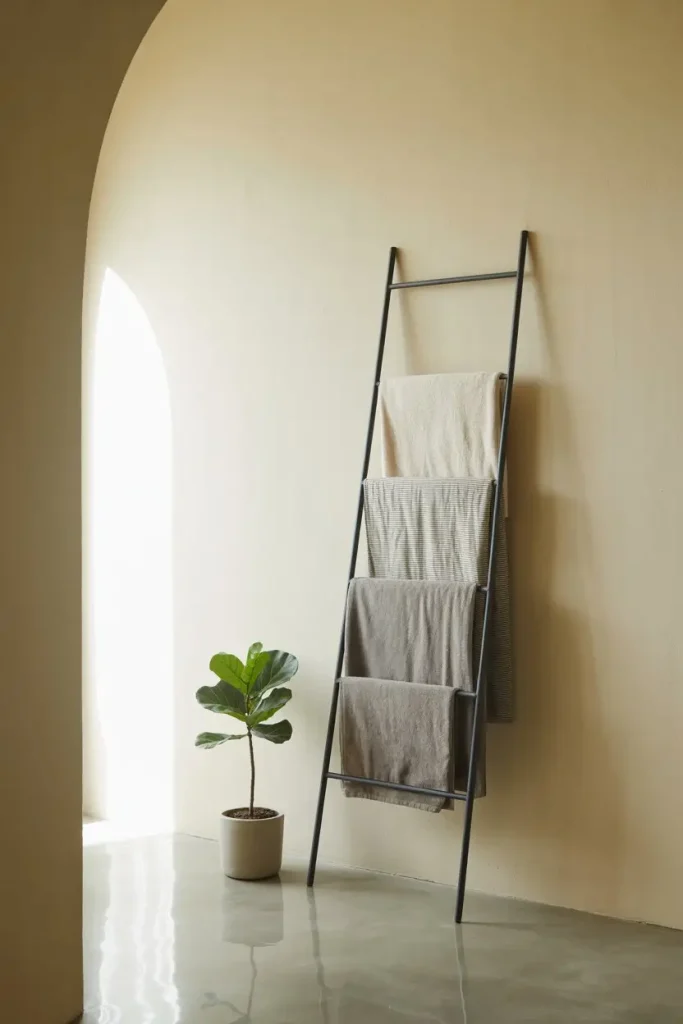 Cast Iron Ladder Racks for Blankets and Towels