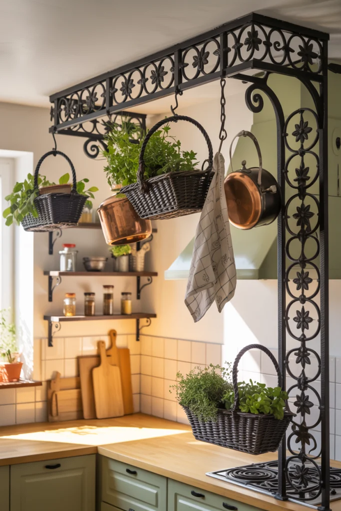 Cast Iron Railing Storage Solutions