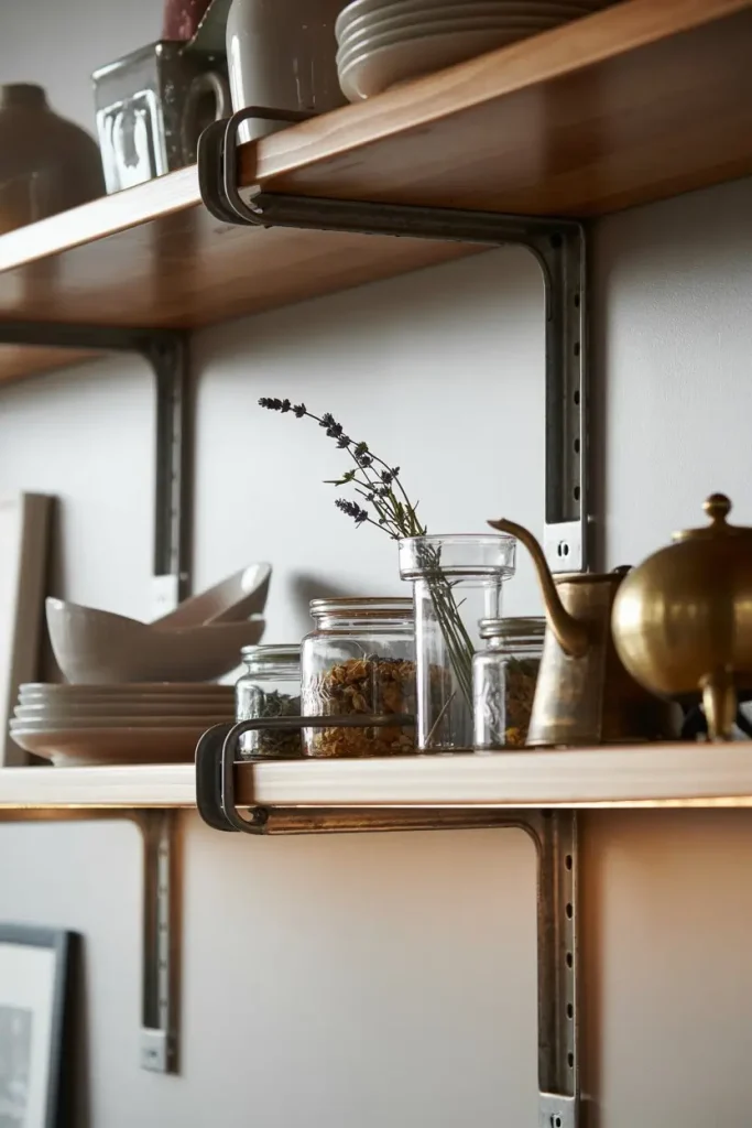 Cast Iron Shelf Brackets for Open Shelving