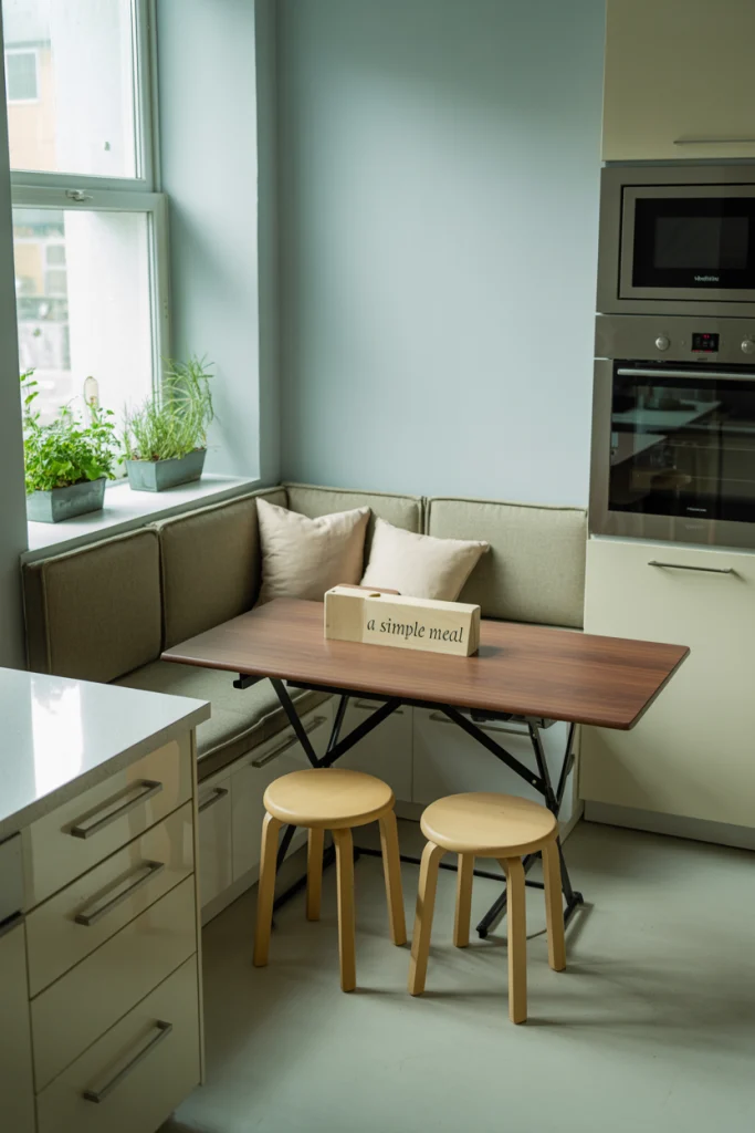 Choose Space-Saving Seating