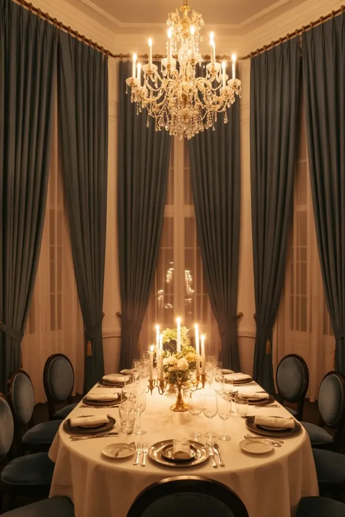 Classic Floor-to-Ceiling Elegance