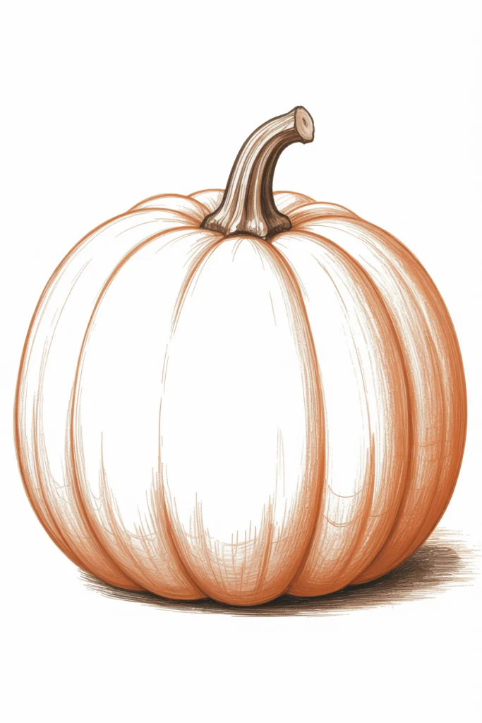 Classic Pumpkin Outline