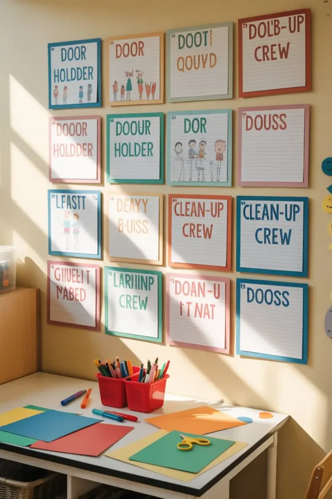 Classroom Job Charts