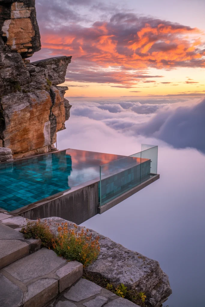 Cliffside Pools That Defy Gravity