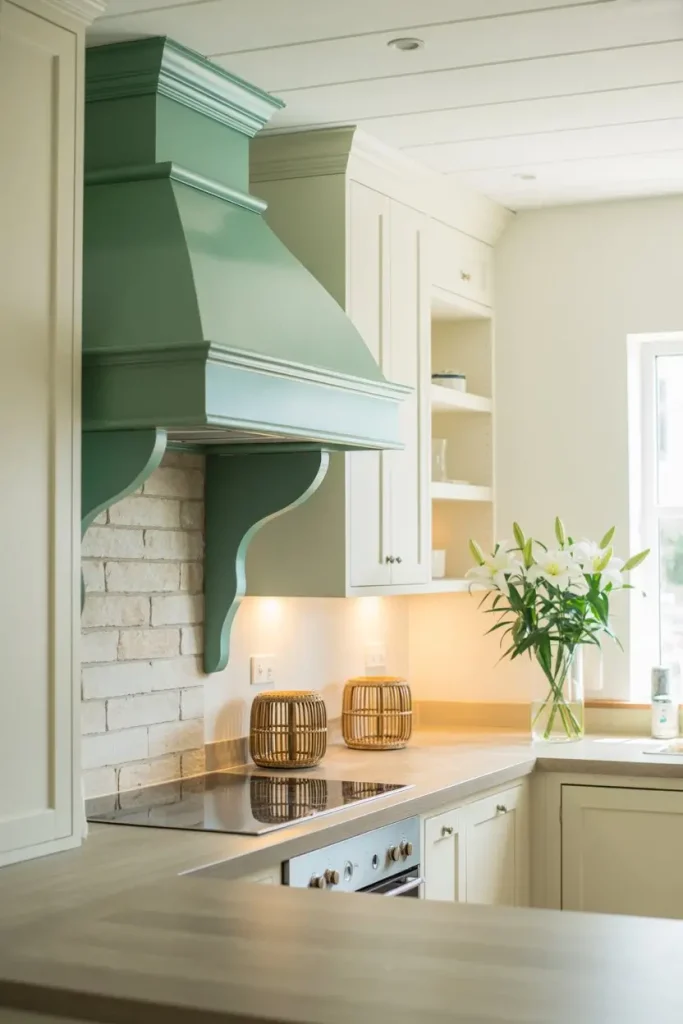 Coastal-Inspired Cabinet Hood