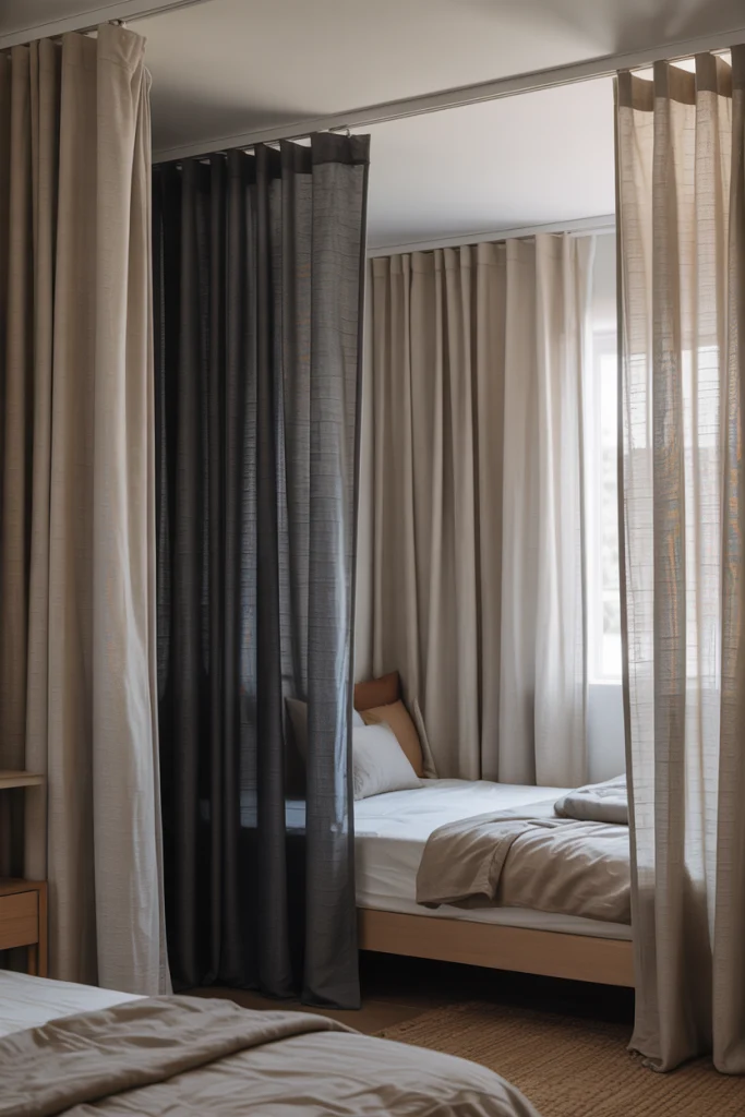 Curtains That Act Like Walls