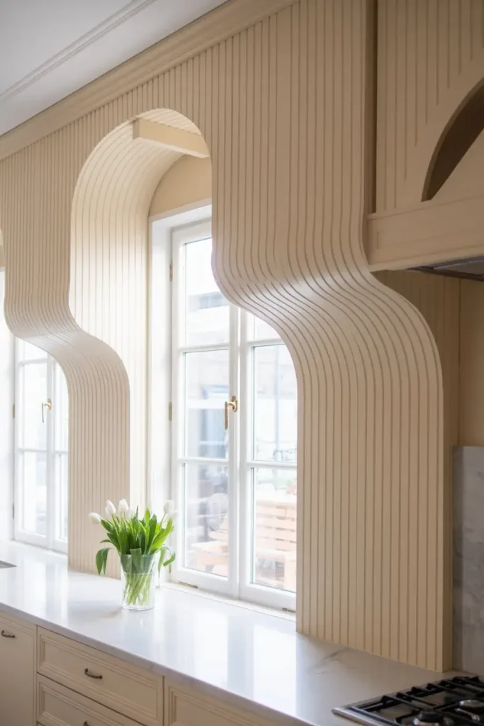  Curved or Custom-Shape Wainscoting