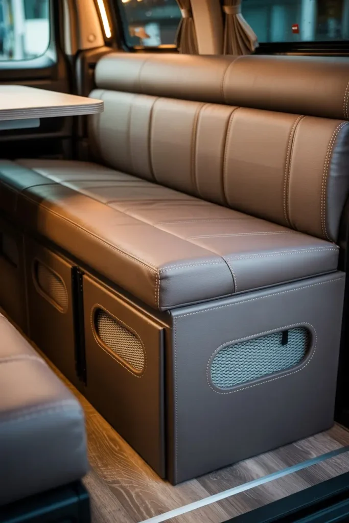 Custom Upholstered Battery Box
