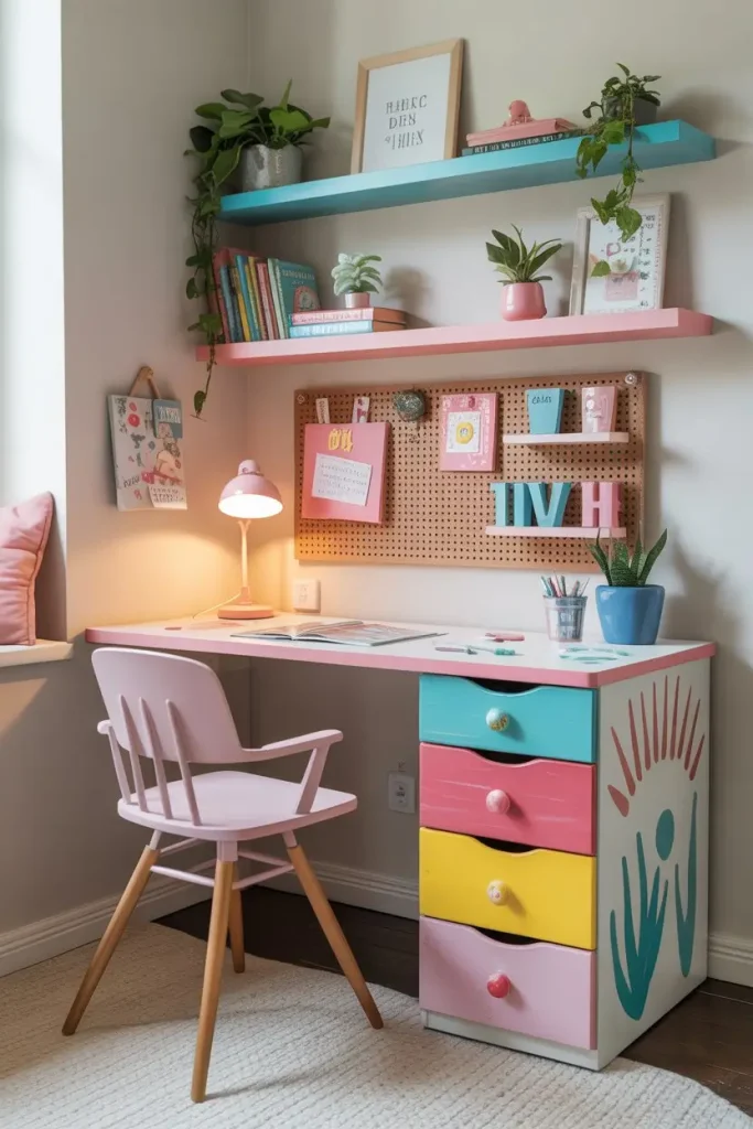 DIY Desk and Study Nook